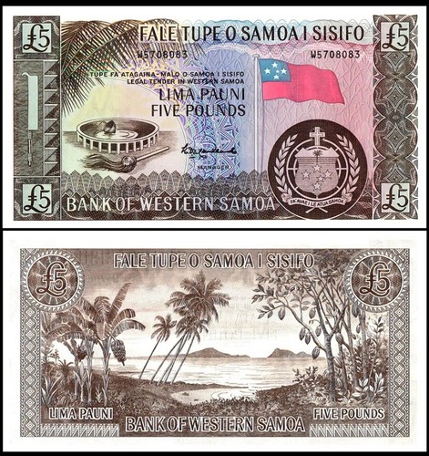 Western samoa pounds 2020 - pounds,,