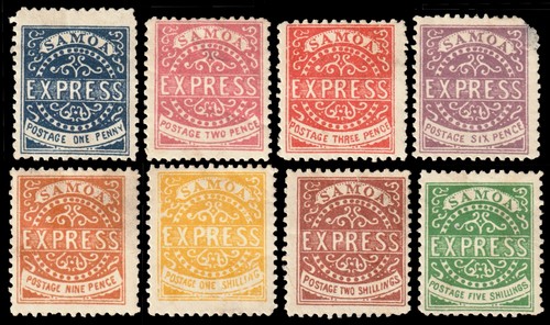Samoa scott forgeries - scott,