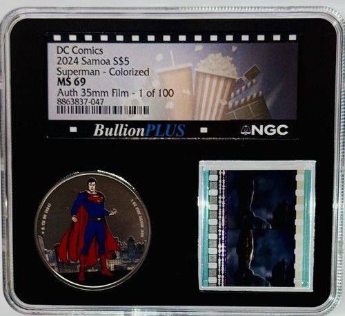 2024 superman samoa silver - superman, $5