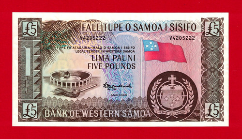 Western samoa pounds - samoa,