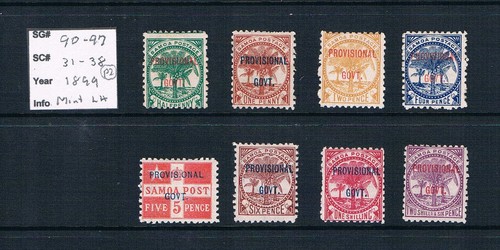 Samoa 1899 1900 - -, provisional